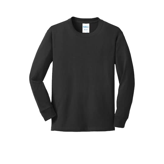 Port &#x26; Company&#xAE; Youth Long Sleeve Core Cotton T-Shirt